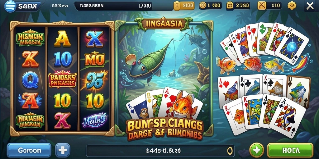Pengalaman bermain yang mendebarkan dengan fitur bonus menarik.
