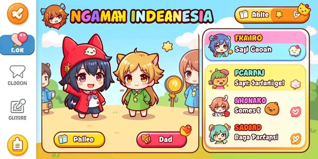 Karakter dengan kemampuan unik yang menggugah semangat.