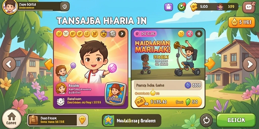 Menampilkan momen eksplorasi yang menakjubkan.