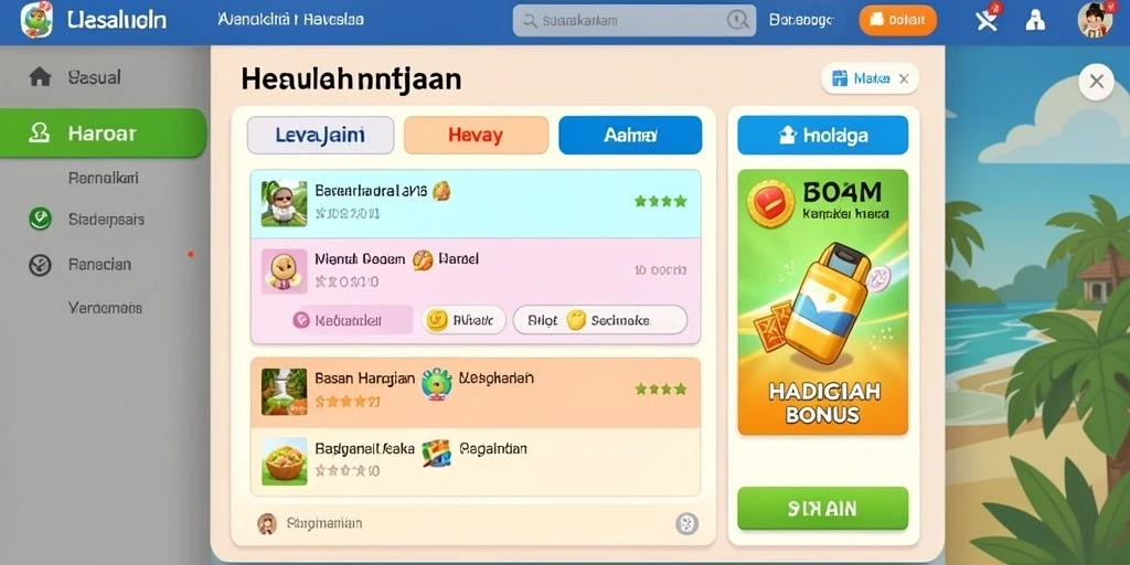 Fitur sosial yang memungkinkan interaksi dengan teman.